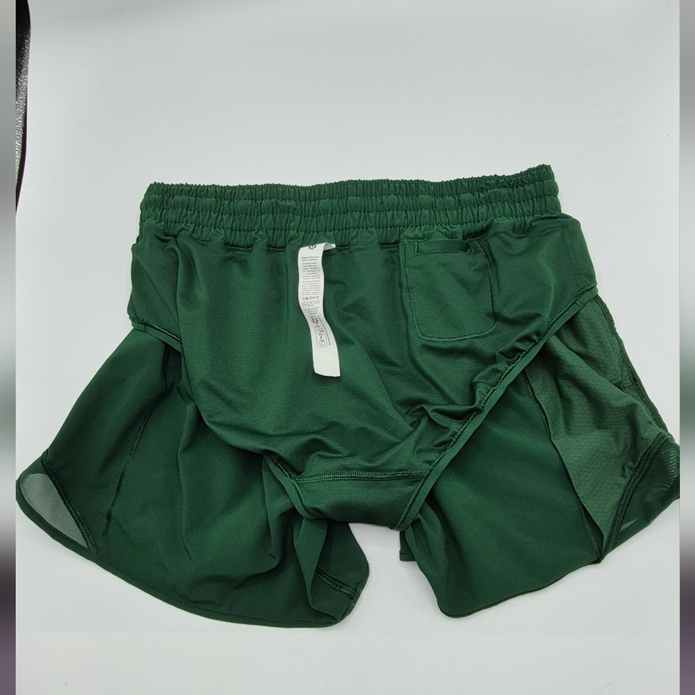 lululemon athletica Dark Green Athletic Shorts - Picture 4 of 6